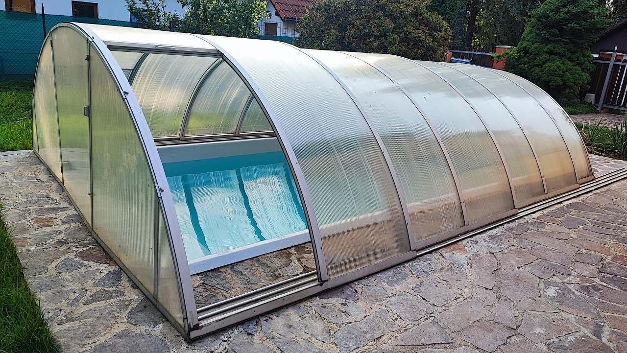 Venkovní bazén 5,5x3m