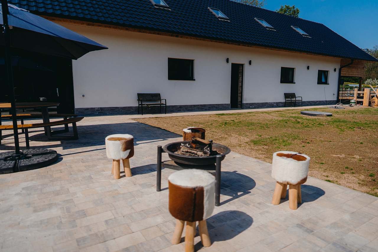 venkovní posezení