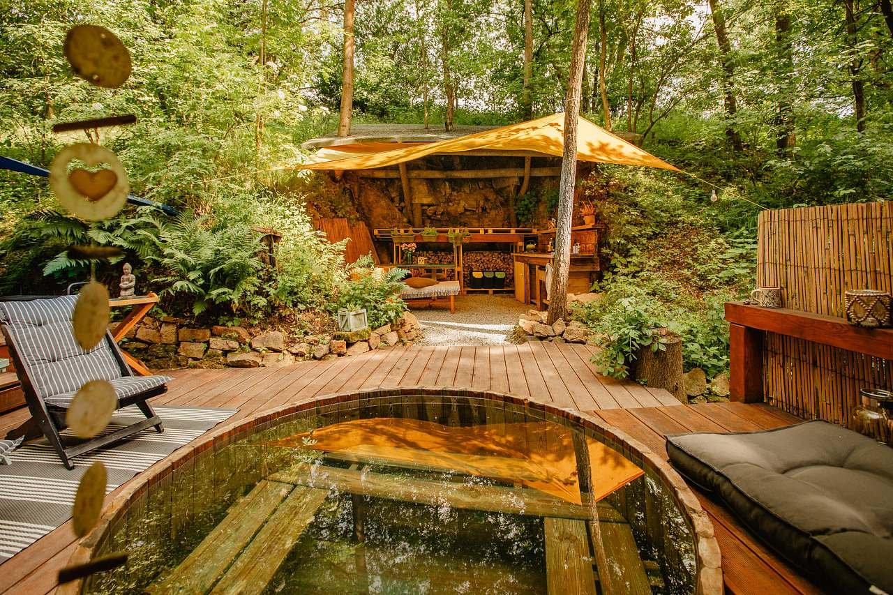 Yurt in the Wood - Hvězda - Trutnovsko