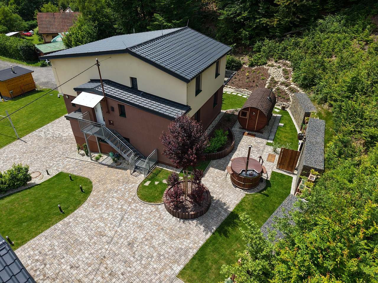 venkovní wellness