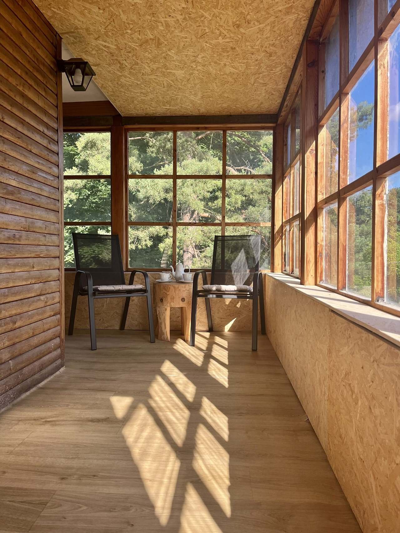 Veranda s posezením