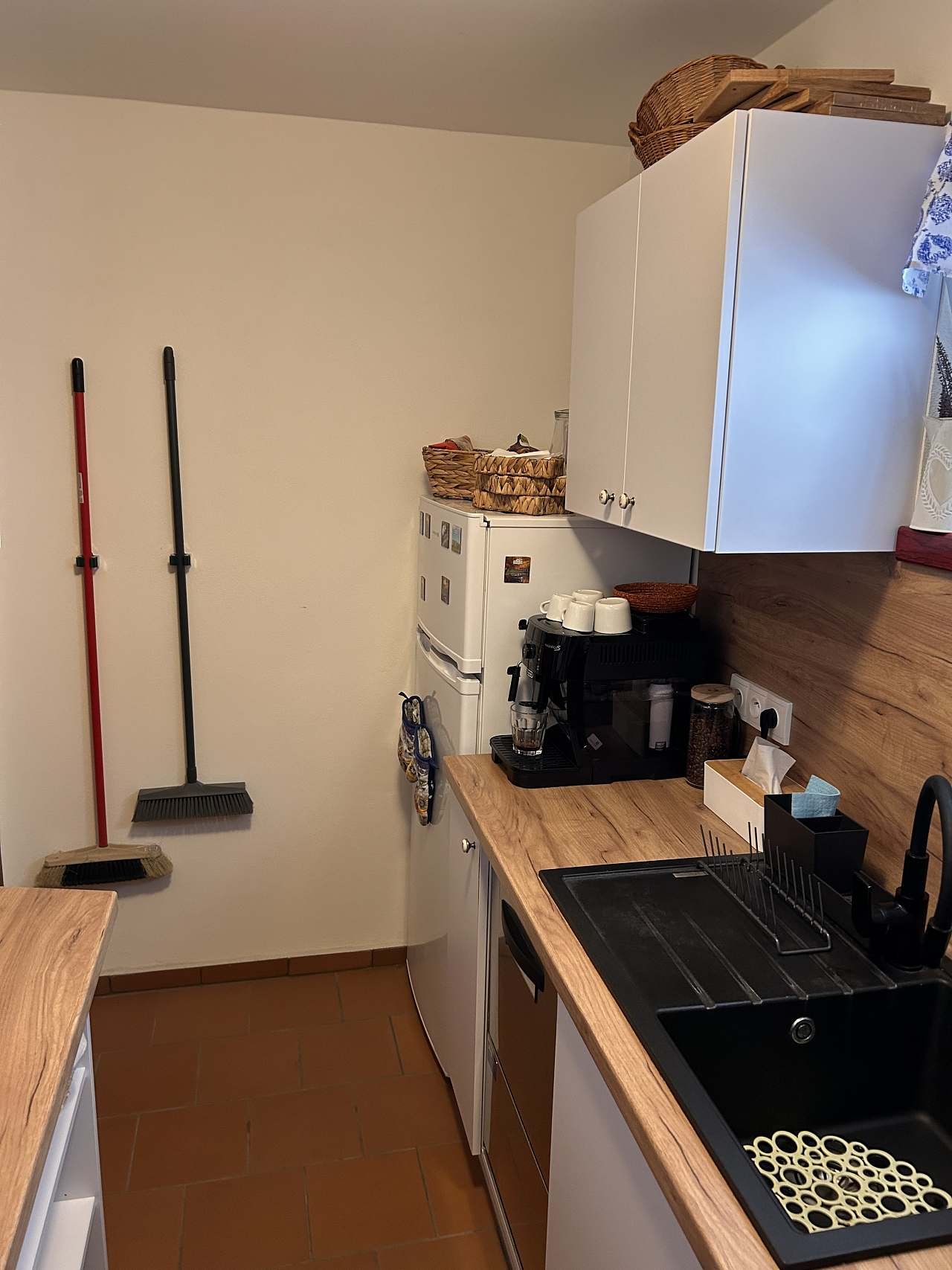 Vinařství Milan Vrba, kuchyňka