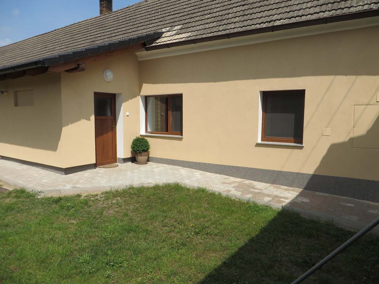 Vlastní vchod do apartmánu Ubytování Jezárek Lužnice