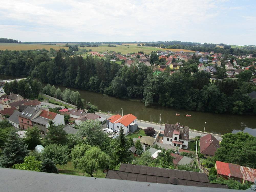 výhled na Lužnici