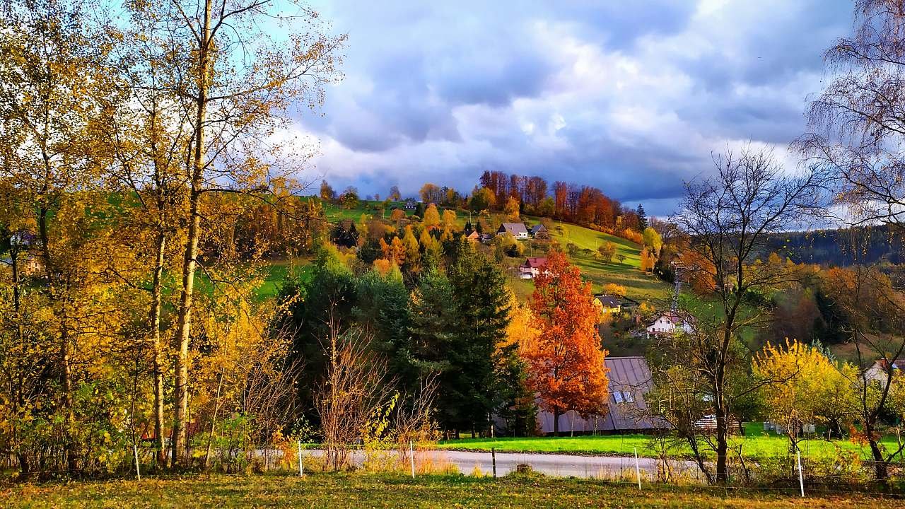 Výhled od maringotky