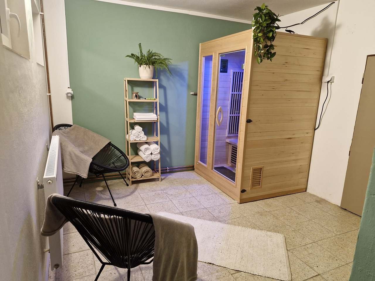 Wellness s infrasaunou