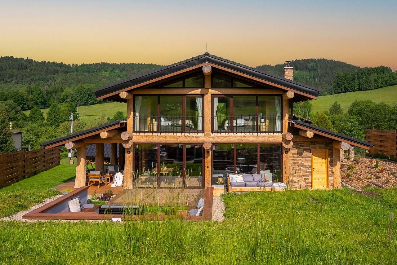Wellness srub MELTONI - Velké Losiny