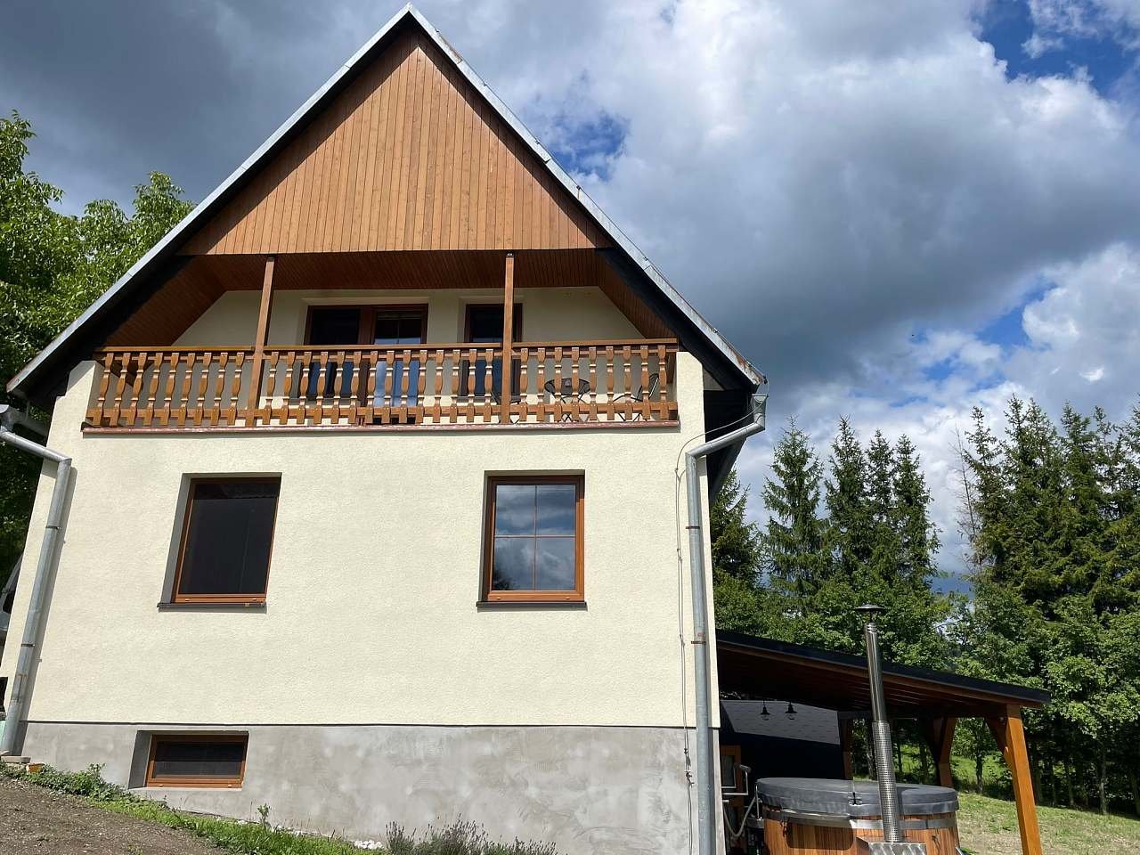 Chata Bedřiška - Oskava - Severná Morava a Sliezsko