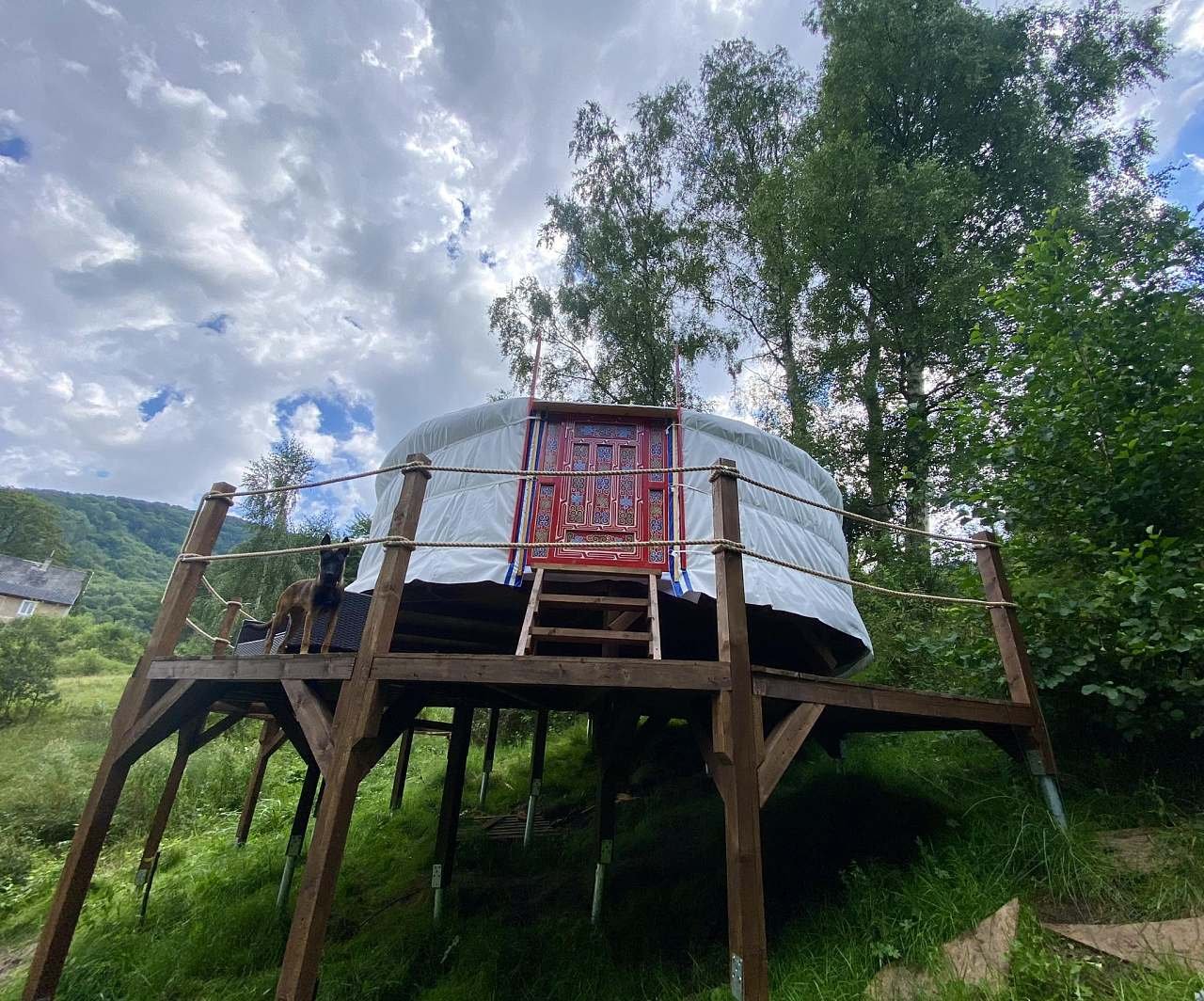 Yurt & spa - Korunní - Karlovarsko