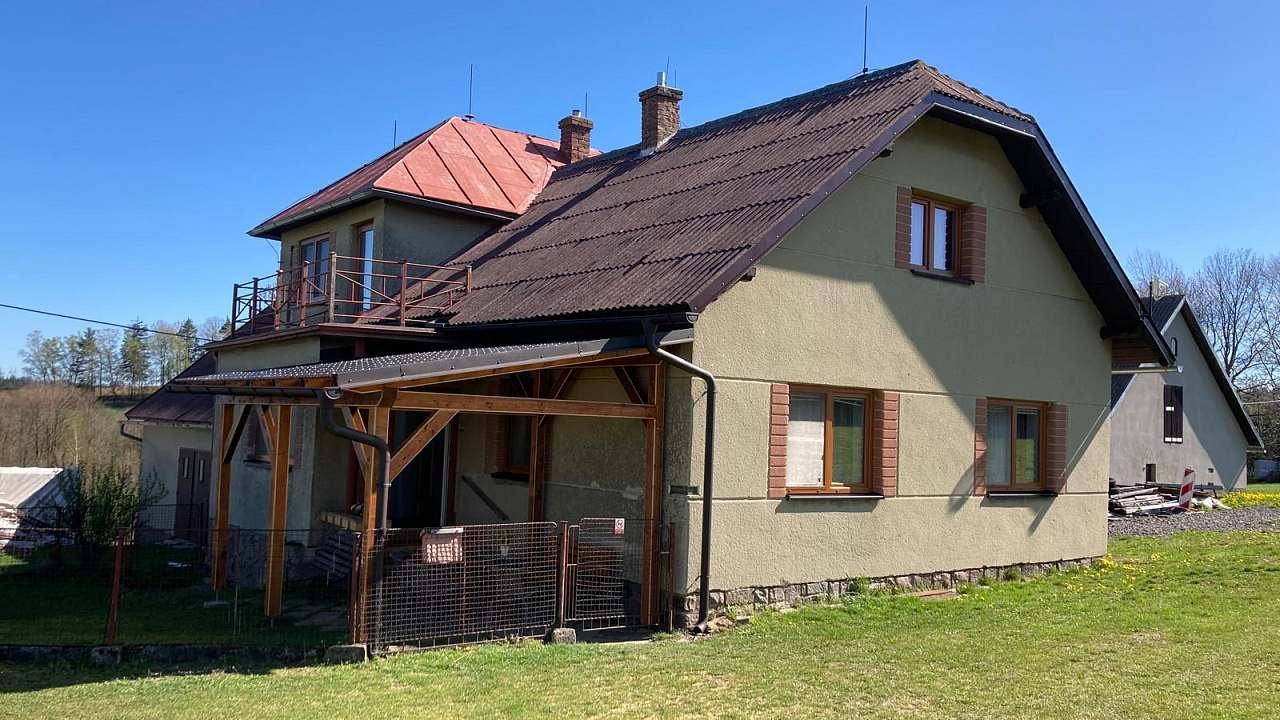 Zastřešená předzahrádka