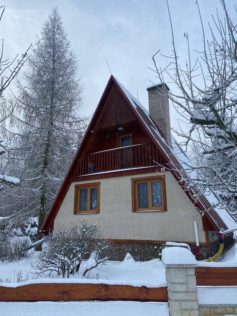 Zima na chatě