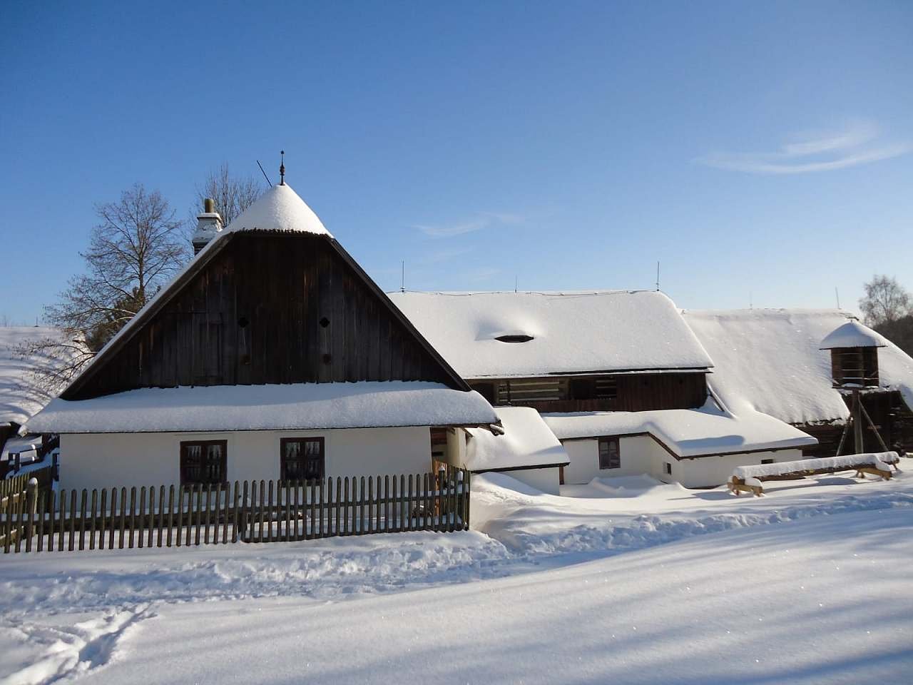 Zimní Veselý Kopec